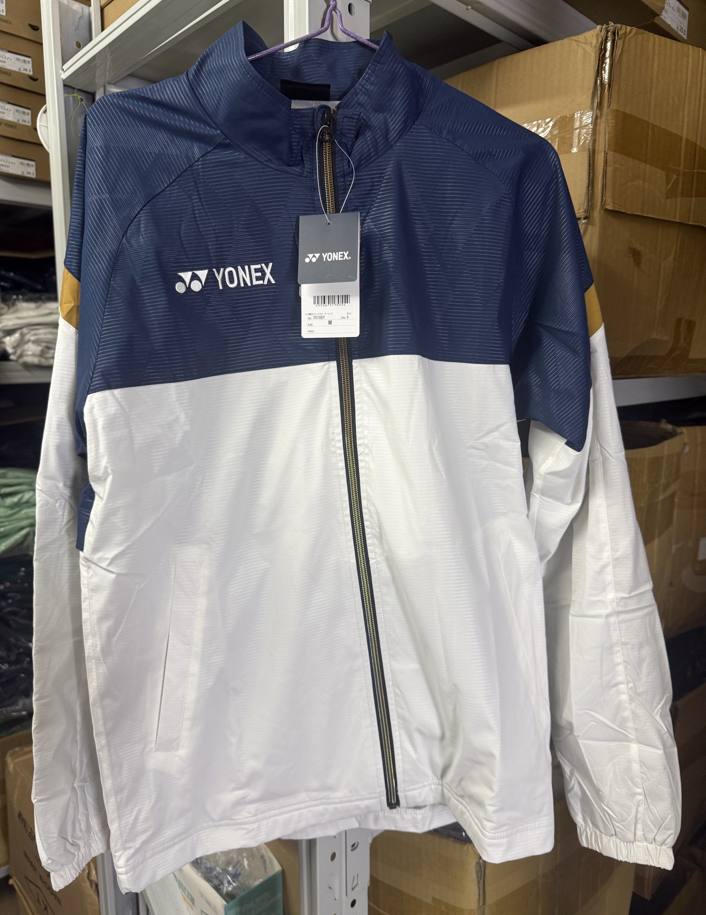 25款YONEX 70106Y 80106Y日本队男女中性款羽毛球大赛服热囊外套