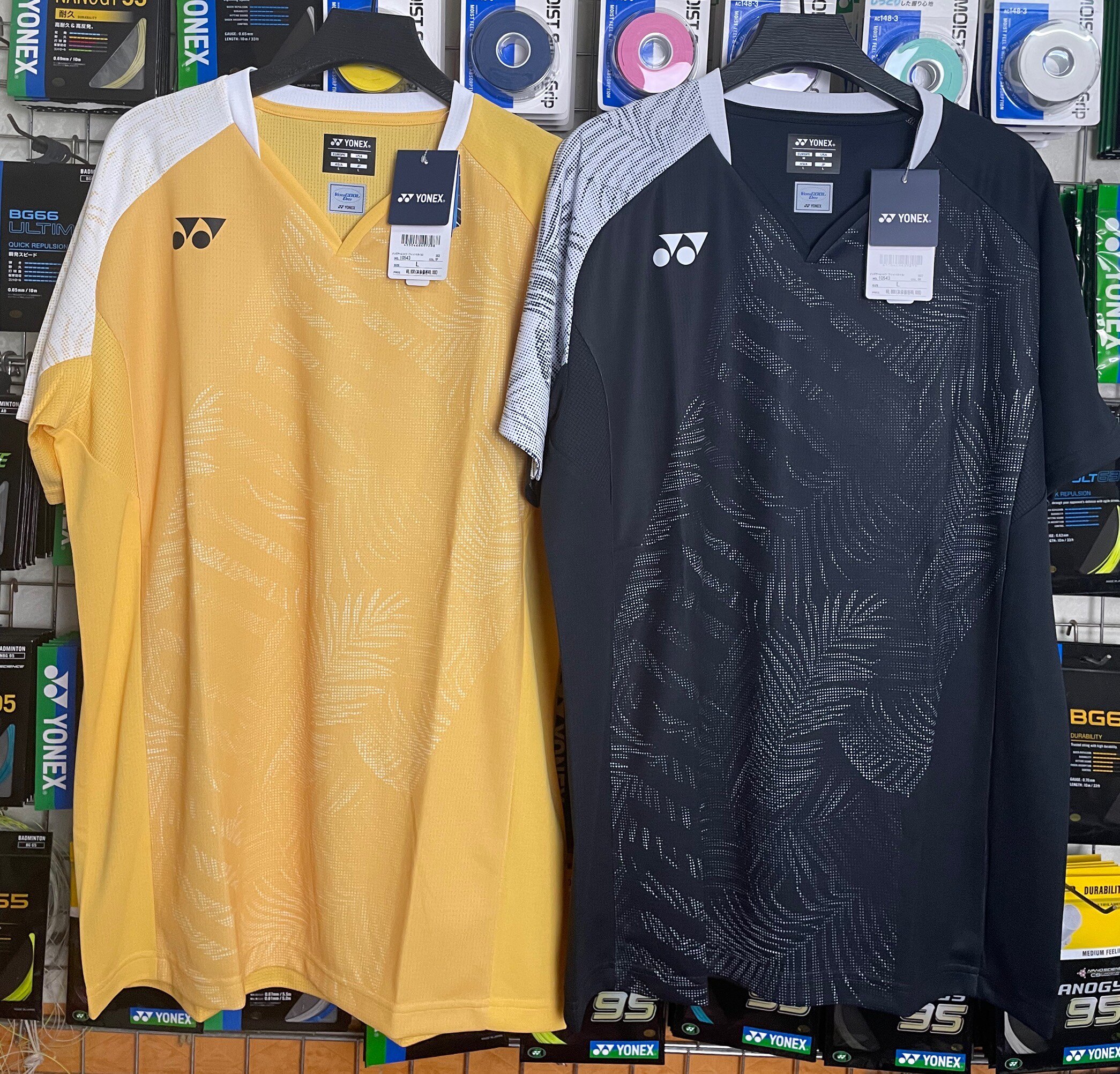 YONEX尤尼克斯10543 JP日本版男子羽毛球大赛服马来西亚队服速干