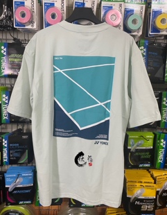 23年春夏YONEX尤尼克斯YY男女同款韩国羽毛球服速干文化衫宽松版