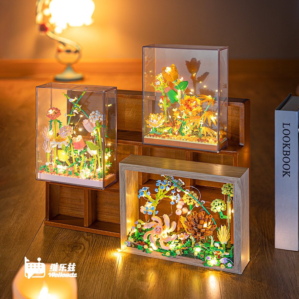 永生花玩具模型积木14以上