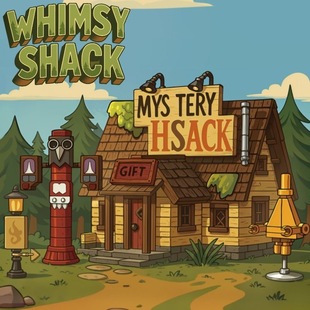 自由部落KK20006怪诞小镇系列神秘小屋拼装diy小颗粒积木玩具模型