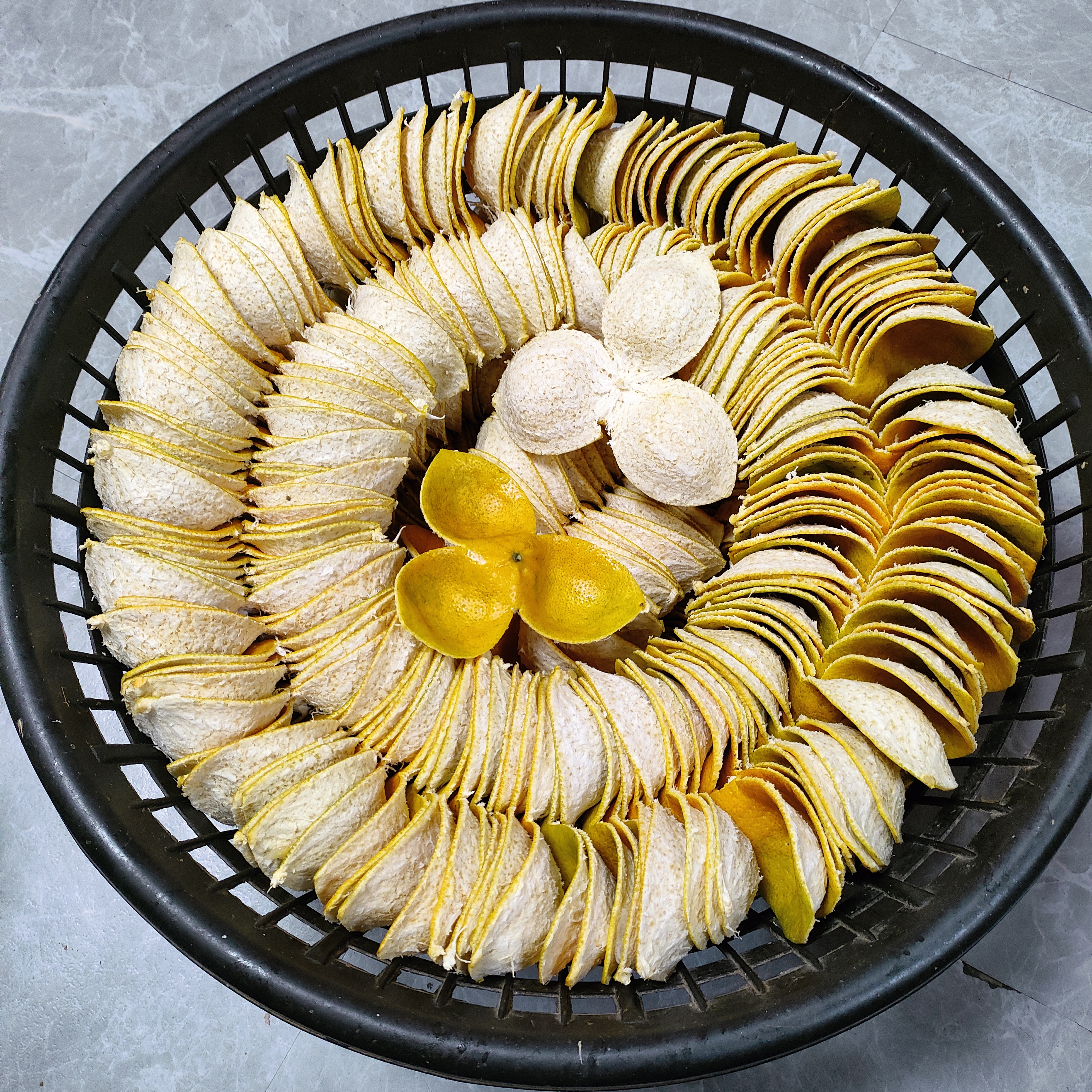 2025年新会梅江老树圈枝茶枝柑新鲜湿皮二红大红青皮自晒皮包邮