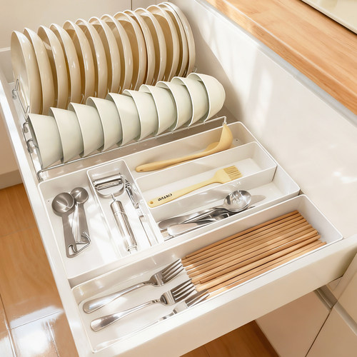 厨房放碗和盘子的架子极窄沥碗架