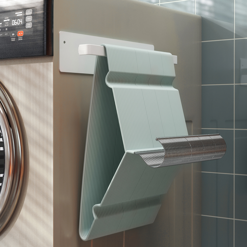 衣架收纳免打孔阳台整理置物架