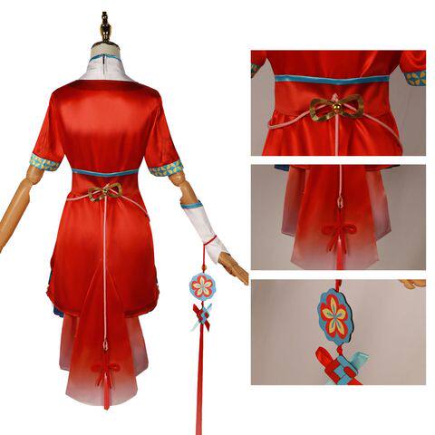 西施王者荣耀cosplay服装cos服旗袍新赛季珍味皮肤玲珑扮演女游戏