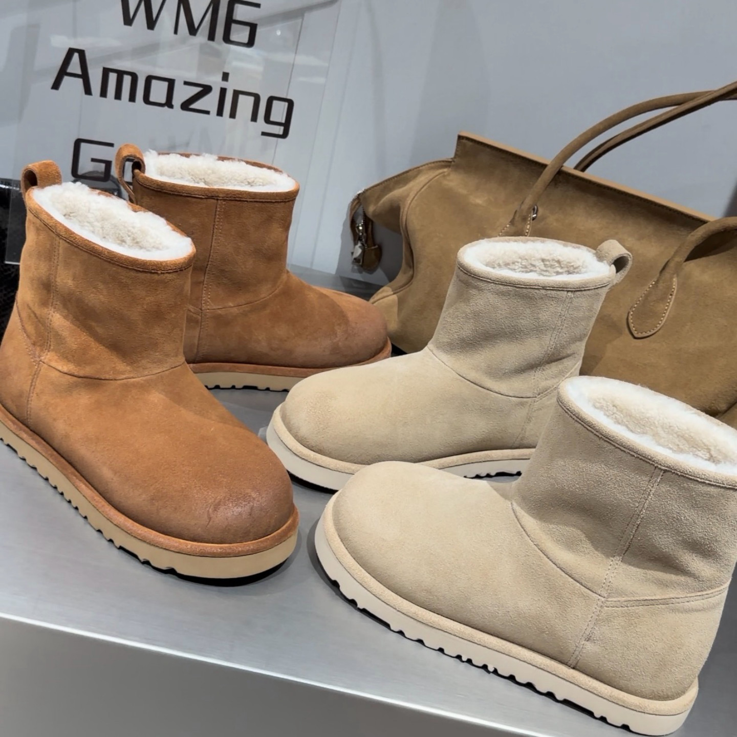 WM6雪地靴冬季短筒保暖棉靴女鞋