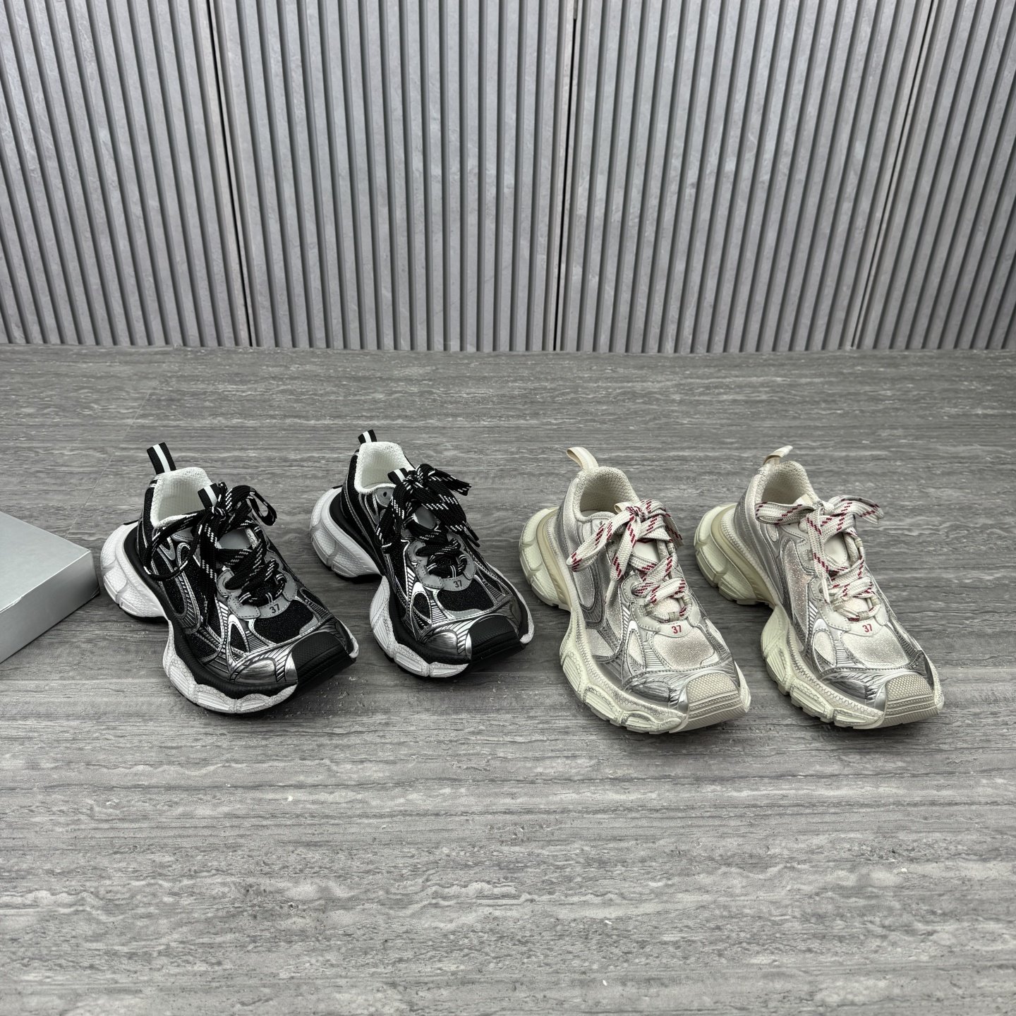 2026春季新款欧洲站欧货时尚做旧厚底老爹鞋真皮透气网面运动鞋女,女鞋,老爹鞋,淘宝优惠券,粉丝福利购,淘宝优惠卷