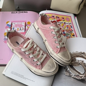 新款 单鞋 百搭休闲低帮帆布鞋 WM6欧货2026春季 系带时尚 脏脏鞋 女鞋