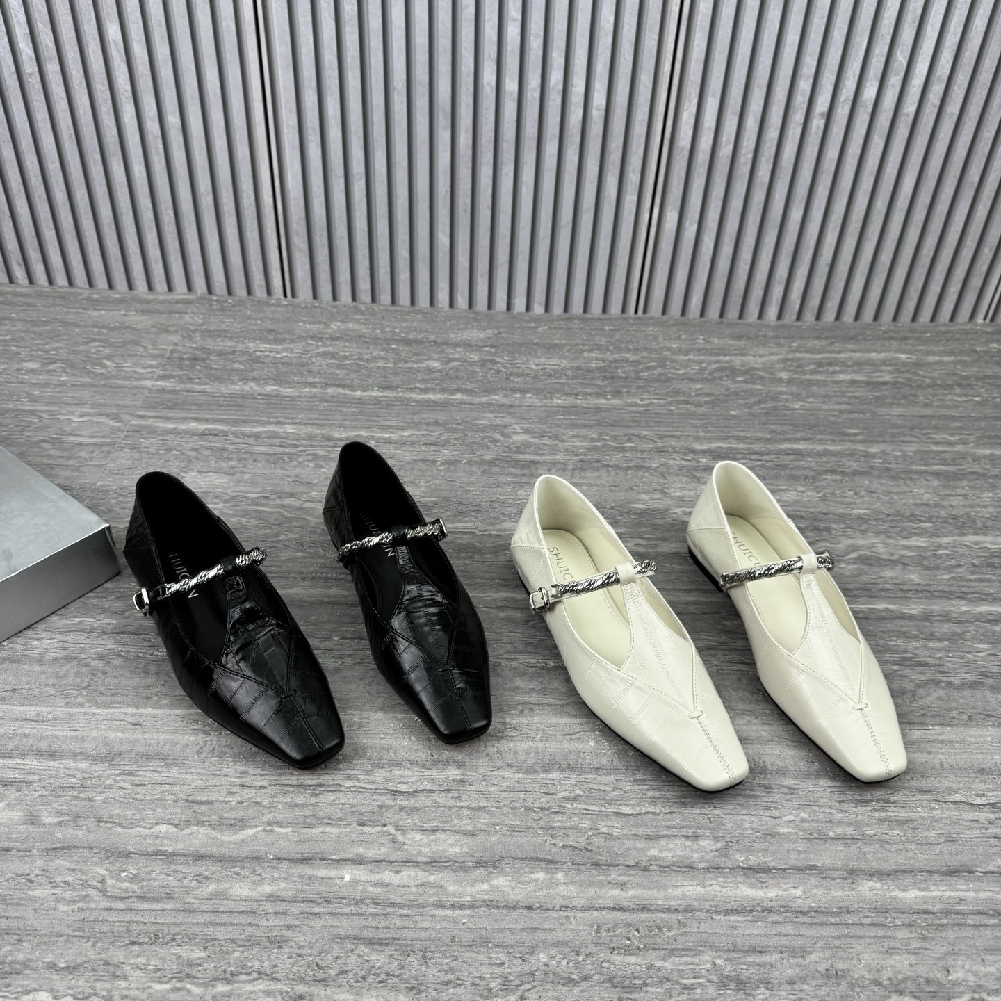 欧货欧洲站2026春季新款真皮平底玛丽珍鞋单鞋丁字扣时尚方头女鞋,女鞋,浅口单鞋,淘宝优惠券,粉丝福利购,淘宝优惠卷