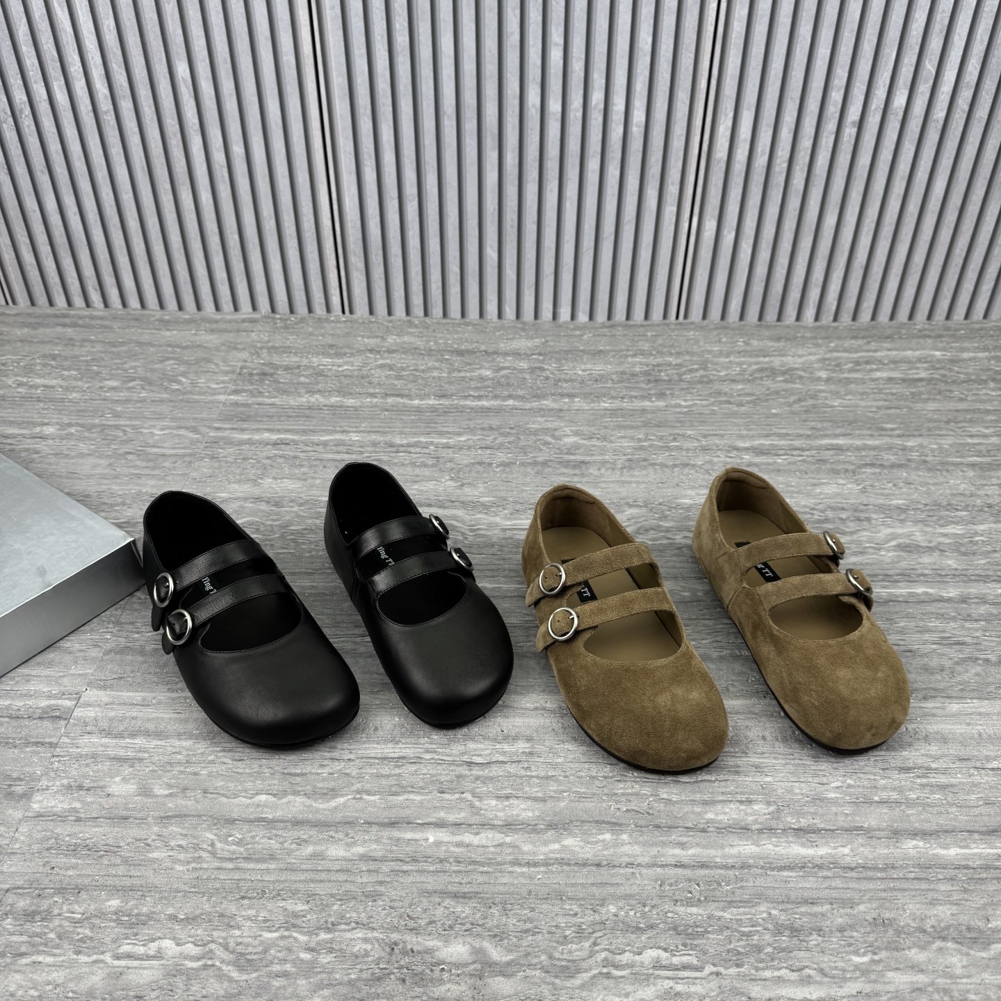 2026春新款欧货欧洲站平底一字扣浅口圆头百搭单鞋真皮玛丽珍鞋女,女鞋,玛丽珍鞋,淘宝优惠券,粉丝福利购,淘宝优惠卷