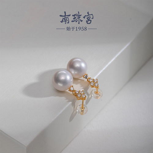南珠宫珍珠吊坠单颗百搭