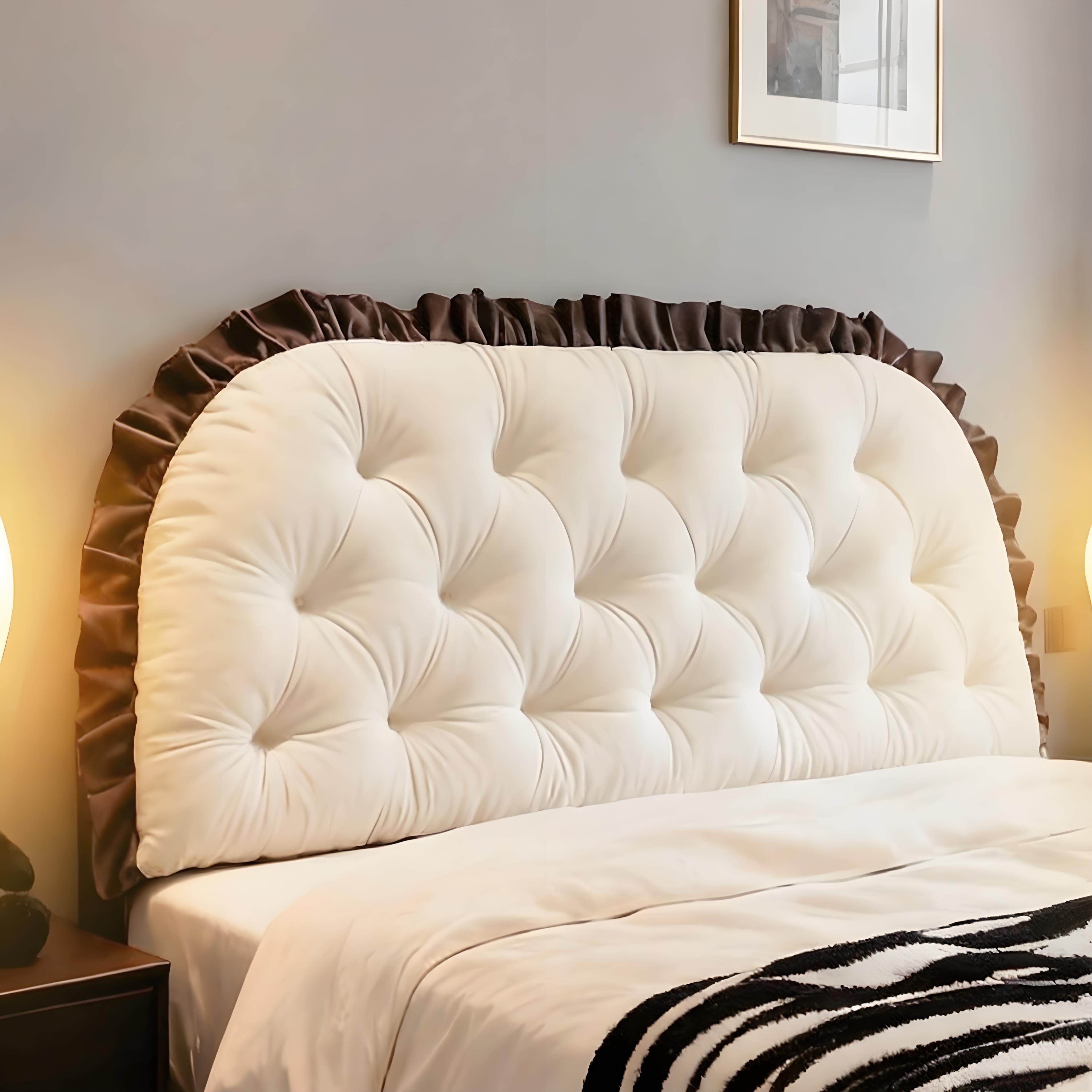 现代床头靠垫软包卧室双人床防撞靠枕床上看书靠背加绒榻榻米软垫,居家布艺,床头靠垫,淘宝优惠券,粉丝福利购,淘宝优惠卷