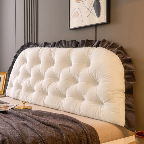 纯色床头靠垫宿舍专用