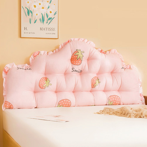 夏季新款床头靠垫靠枕卧室看书床头板大靠背女生榻榻米软包免拆洗