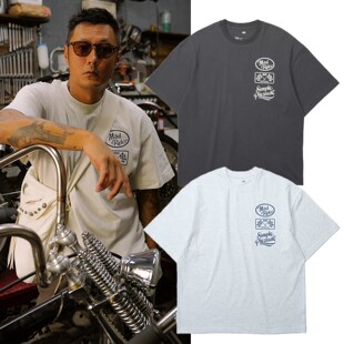 MADNESS MADRIDER PRINT TEE 机车印花短袖T恤男 余文乐同款 26SS