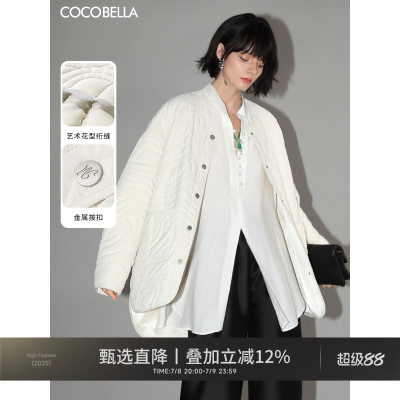 COCOBELLA国风轻型绗缝棉服