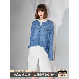 COCOBELLA时尚毛边白色牛仔短裤女夏简约通勤五分休闲短裤DN89