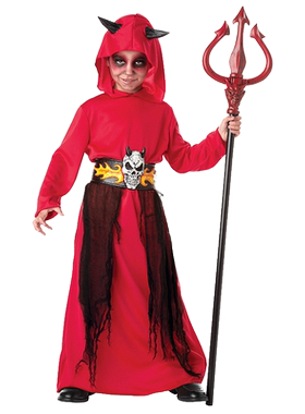 哈罗威万圣节cosplay服装搞怪创意男儿童红魔恶魔衣僵尸服装E2876