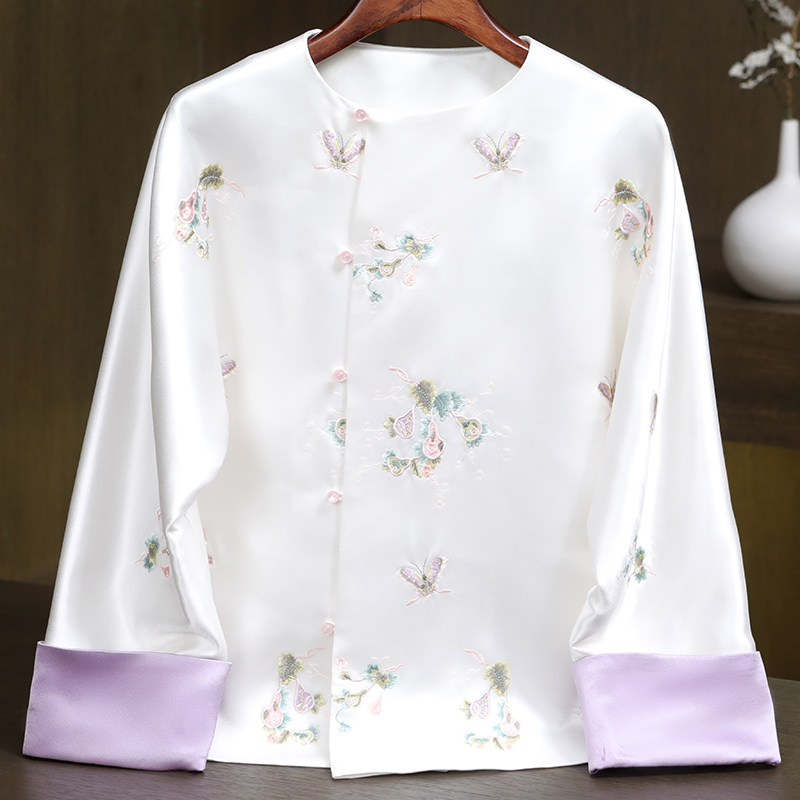 2025新中式改良汉服刺绣外套上衣