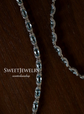 复古手链生日礼物托帕石