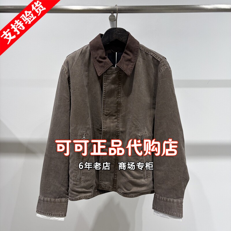 速写正品代购专柜2026冬季新款国内商场同款牛仔棉衣男 9Q0B12140