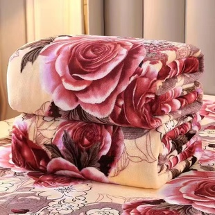 空调盖毯单双人宿舍冬季 超柔法兰绒夏季 毯子 3秒速热多尺寸