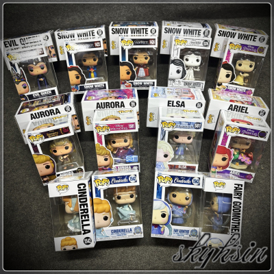 Funko迪士尼公主手办挂件钥匙扣