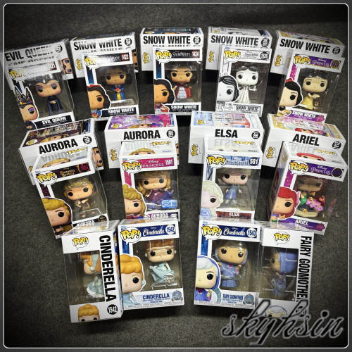 Funko迪士尼公主手办挂件钥匙扣