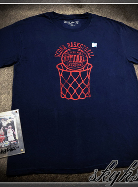 Fanatics美版NCAA康涅狄格大学T恤 UCONN哈士奇23年夺冠tee克林根