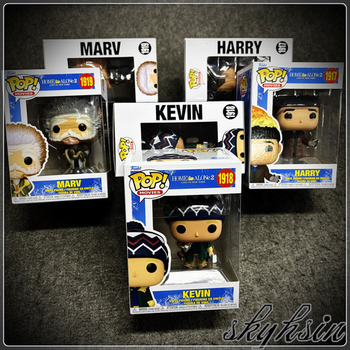 Funko Home Alone 2 小鬼当家第二部公仔手办 凯文 笨贼哈里马文