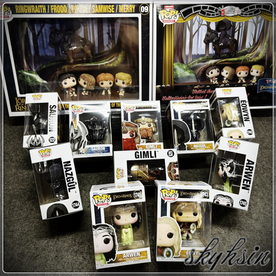 FUNKO魔戒指环王霍比特人手办