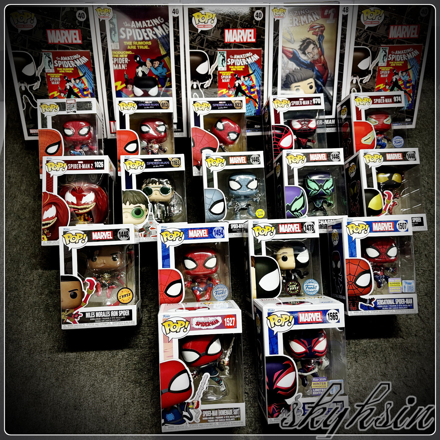 Funko Marvel 漫威蜘蛛侠手办 彼得帕克/章鱼博士/尖叫/玛丽/黑豹