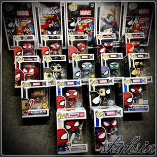 Funko Marvel 漫威蜘蛛侠手办 彼得帕克/章鱼博士/尖叫/朋克公仔