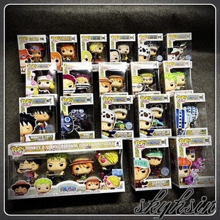 Funko丰高Pop公仔 One Piece海贼王人偶手办 路飞索隆 罗摆件现货