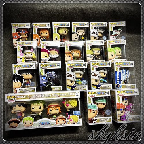 Funko丰高Pop海贼王公仔手办