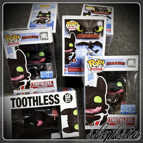 Funko驯龙高手Pop手办钥匙扣挂件