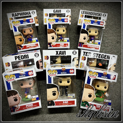 Funko西甲巴塞罗那FC足球公仔