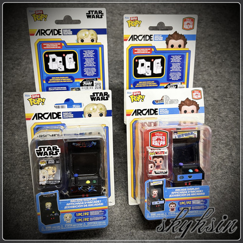 Funko Bitty迷你街机/抓娃娃机系列 无敌破坏王/星球大战Pop手办