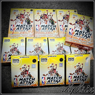 2025 Attax NBA球星卡篮球对战卡游牌文班亚马弗拉格 Match Topps