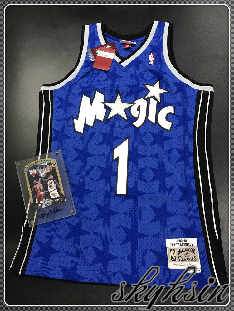 M&N Magic McGrady ÂóµÏ TMAC ÂóµÙ ħÊõ¶Ó °µÐÇ MN¸´¹ÅSWÇòÒÂ