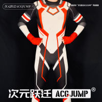 Dimensional Leap ACGJUMPx Collaboration furry Tight-fitting Little Hero Battle Suit zentai thumbnail 3