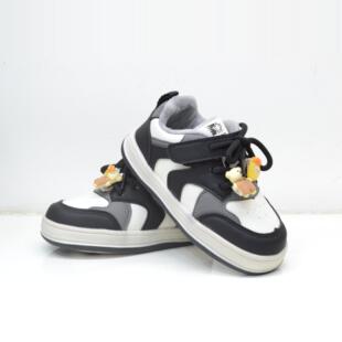 休闲卡通板鞋 超迁皮男女儿童二棉鞋 No退换8032 16厘米 直播内长14