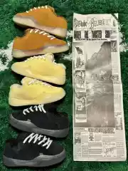 Erl Sneakers Suede Shearling Skate Low