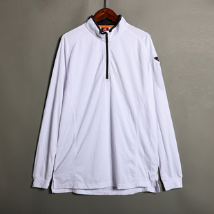 休闲百搭长袖 立领半拉链时尚 日常上衣 韩版 运动T恤2026年春夏季