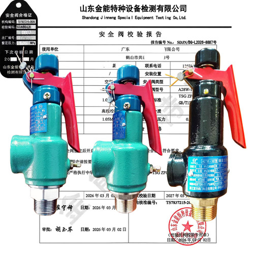 富羽防爆弹簧全启式安全阀泄压阀