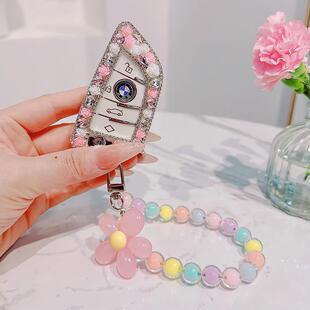 适合宝马3系钥匙套女士可爱5系X1 X3 X5刀锋汽车钥匙保护套扣壳