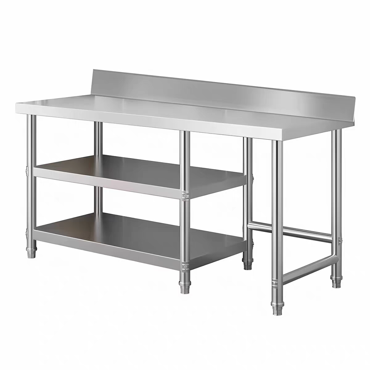可定做304不锈钢工作台厨房煤气罐灶台架家商用燃气灶饭店操作台,家装主材,商用厨房操作台/工作台,淘宝优惠券,粉丝福利购,淘宝优惠卷