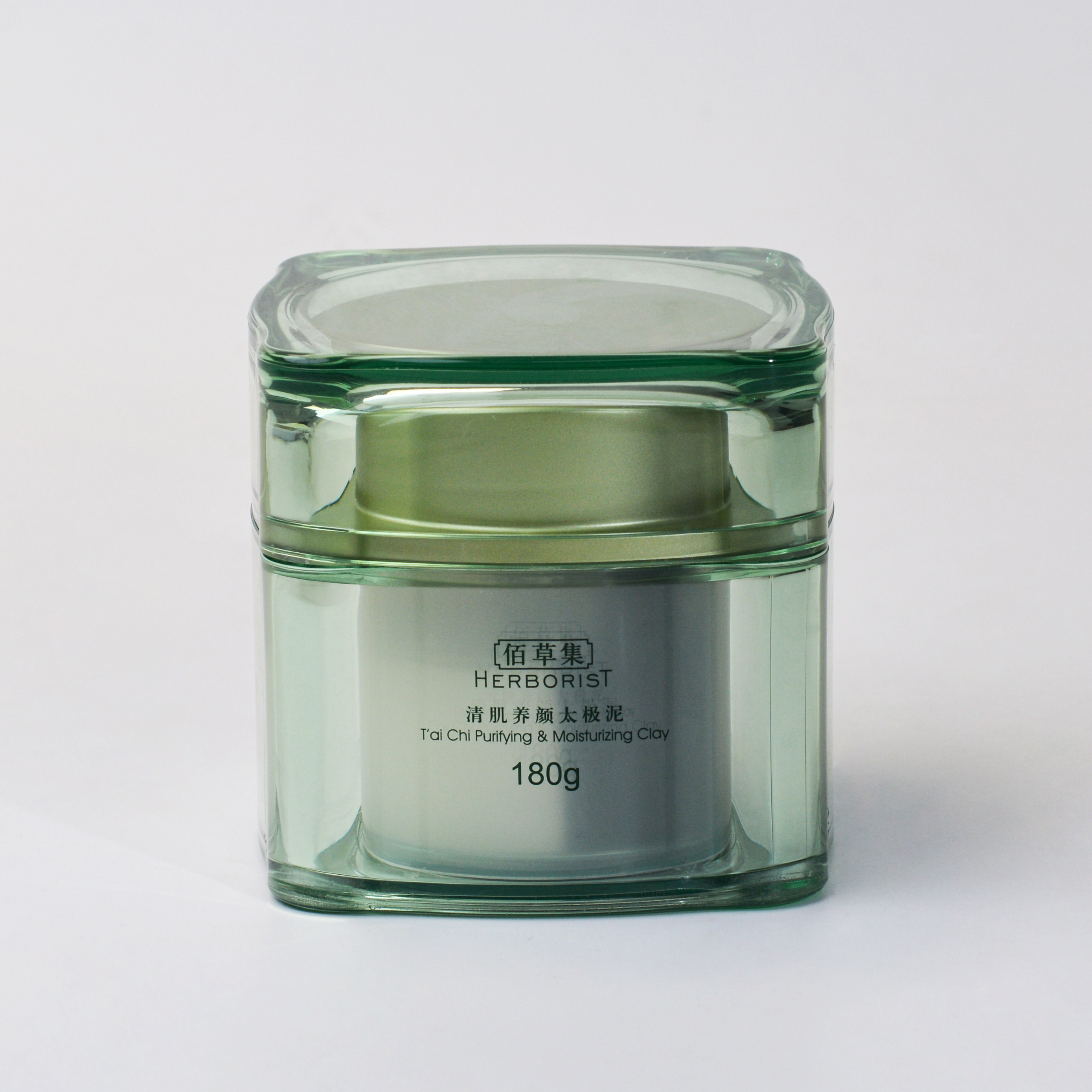 佰草集清肌养颜太极泥180g收毛孔保湿涂抹式清洁黑泥精华面膜290g