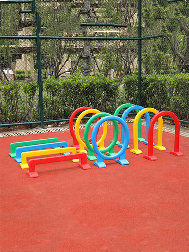 幼儿园户外体育器材圈塑料跨栏