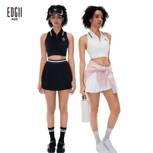 澳洲EDGII网球服女士运动训练服速干专业网球衫 上衣无袖